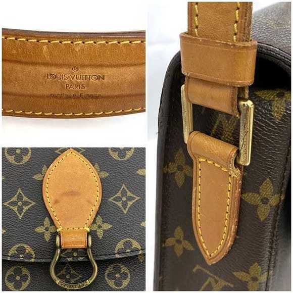 Louis Vuitton Saint-Cloud GM Shoulder Bag Monogram Canvas Brown - Picture 9 of 10